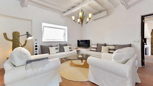 Finca Boho Living room