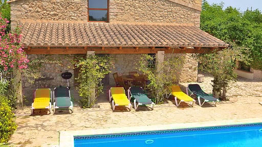 Finca Can Blanc Schwimmbad