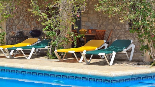 Finca Can Blanc Schwimmbad