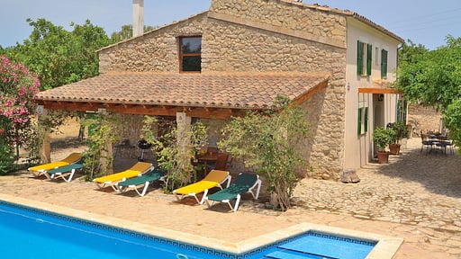 Finca Can Blanc Schwimmbad