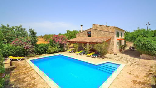 Finca Can Blanc Schwimmbad