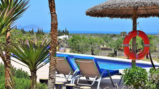 Finca Can Burguet Schwimmbad