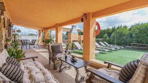 Finca Can Calistro Терраса/веранда