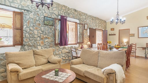 Finca Can Calistro Гостиная