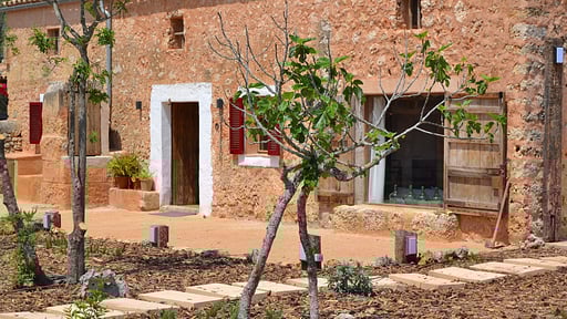 Finca Can Cortana Сад