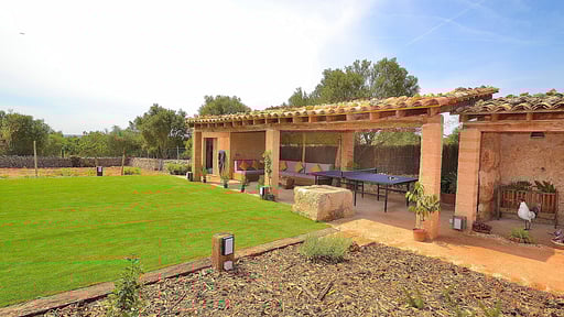 Finca Can Cortana Сад