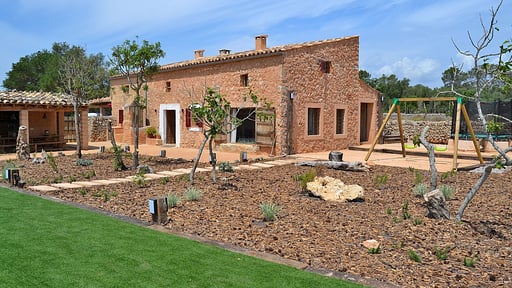 Finca Can Cortana Сад