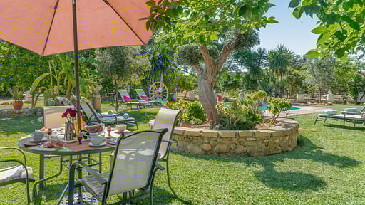 Finca Can Diego Terrasse