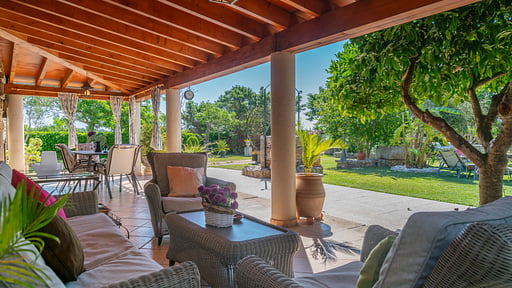 Finca Can Diego Terrasse