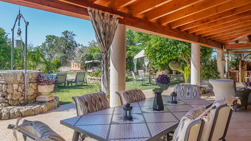 Finca Can Diego Terrasse