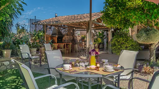 Finca Can Diego Terrasse