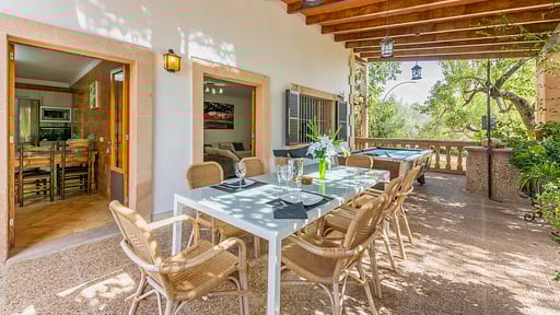 Finca Can Lluc Терраса/веранда