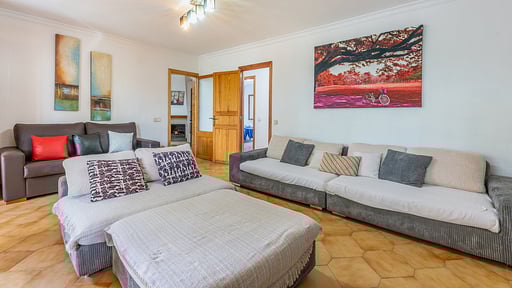 Finca Can Lluc Гостиная 1