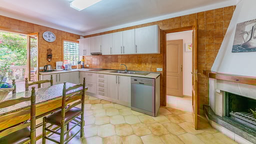 Finca Can Lluc Кухня