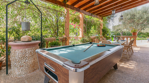 Finca Can Lluc Бильярд