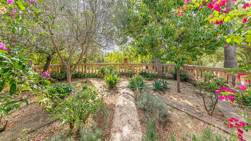 Finca Can Lluc Сад