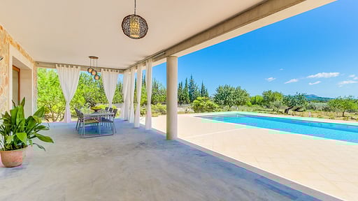 Finca Can Mutxo Terrasse