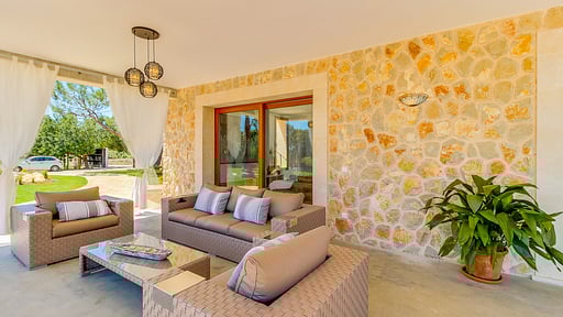 Finca Can Mutxo Terrasse