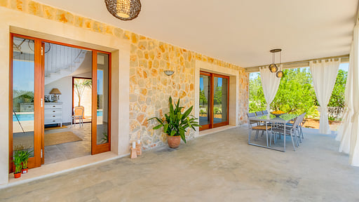 Finca Can Mutxo Terrasse