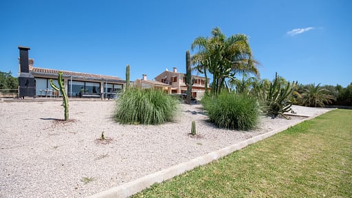 Finca Can Oliva Garten