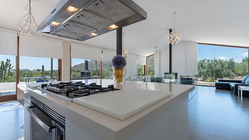 Finca Can Oliva Küche