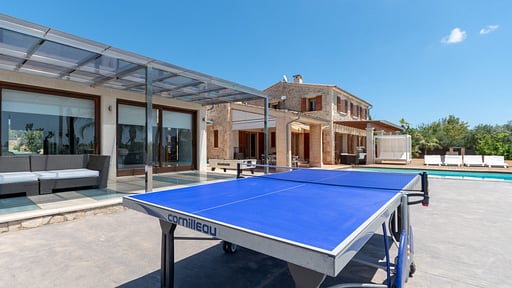 Finca Can Oliva Tischtennis