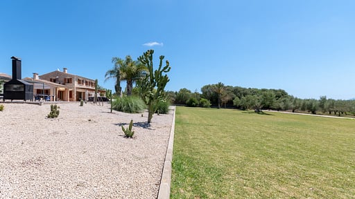 Finca Can Oliva Garten