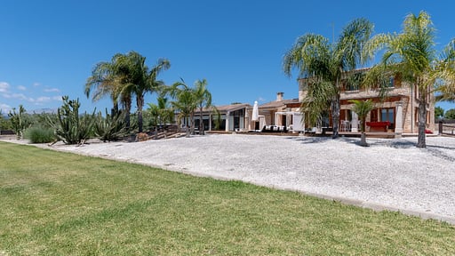 Finca Can Oliva Garten