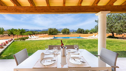 Finca Can Soler Salle à manger