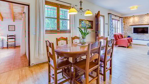 Finca Can Tomeu Dining area