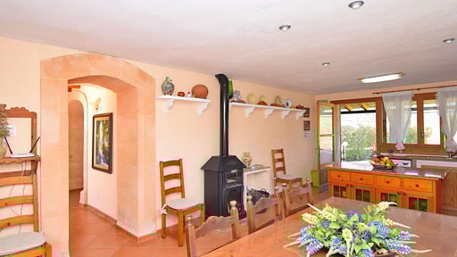 Finca Cantabou Dining area