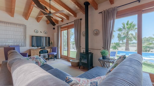 Finca Cas Sollerich Salón