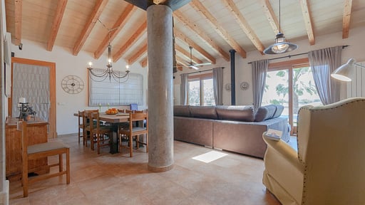 Finca Cas Sollerich Zona de comedor