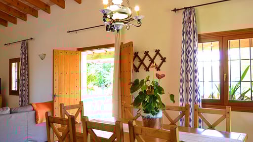 Finca Casa Inés Dining area