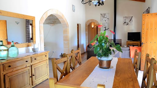Finca Casa Inés Dining area
