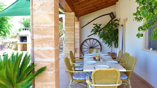 Finca Casa Inés Dining area