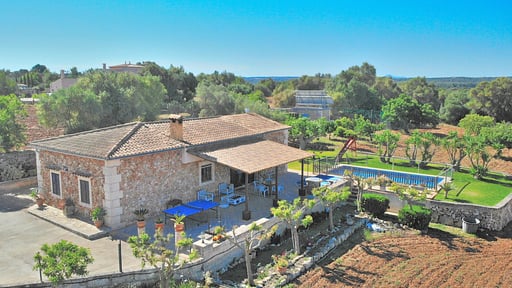 Finca Es Bosquerró Drone pictures