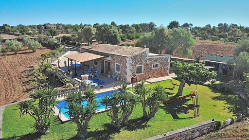 Finca Es Bosquerró Drone pictures