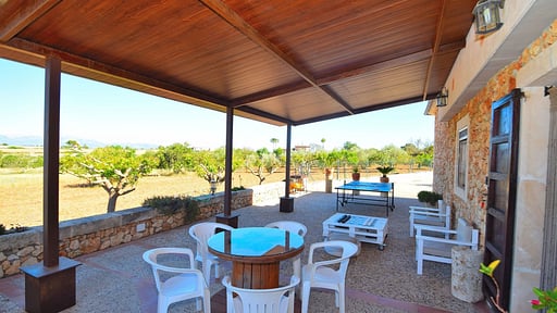 Finca Es Bosquerró Terrace/Veranda