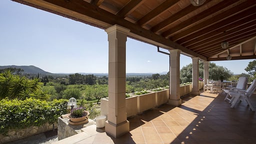 Finca Es Bosquet Terrace/Veranda