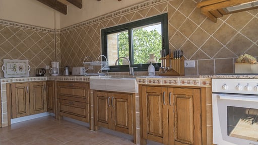 Finca Es Moya des Pins Кухня