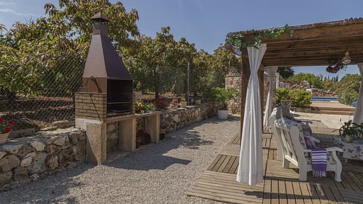 Finca Es Moya des Pins Терраса/веранда