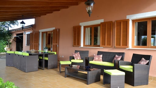 Finca Es Pinaret Terrazza/Veranda