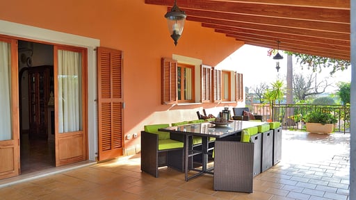 Finca Es Pinaret Terrazza/Veranda