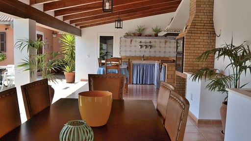 Finca Es Pinaret Zona pranzo