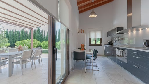 Finca Es Rasquell Kitchen