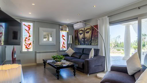 Finca Es Velora Wohnbereich