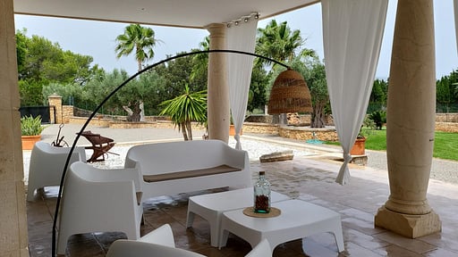 Finca Es Velora Terrasse/Veranda