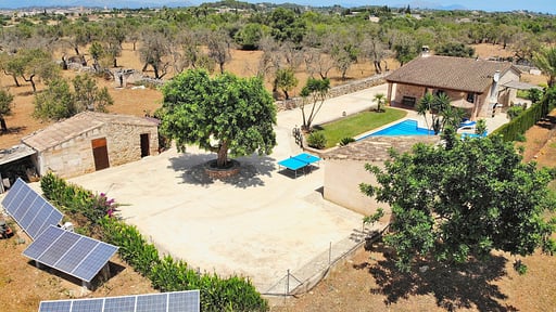 Finca Estret Фото с дрона