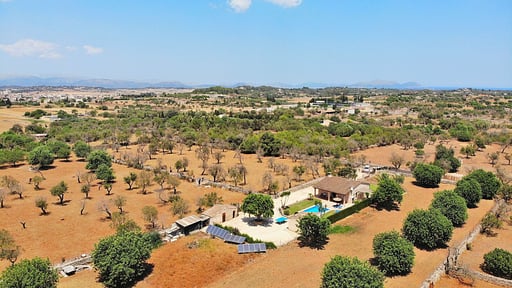 Finca Estret Фото с дрона